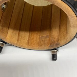 Latin Percussion LP Aspire Bongo Drums 8.5" & 7" Wood Grain Chrome - Image 9