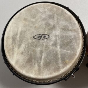 CP Cosmic Percussion Bongos 7” & 6” Drums Natural Wood Great Sound India - Image 3