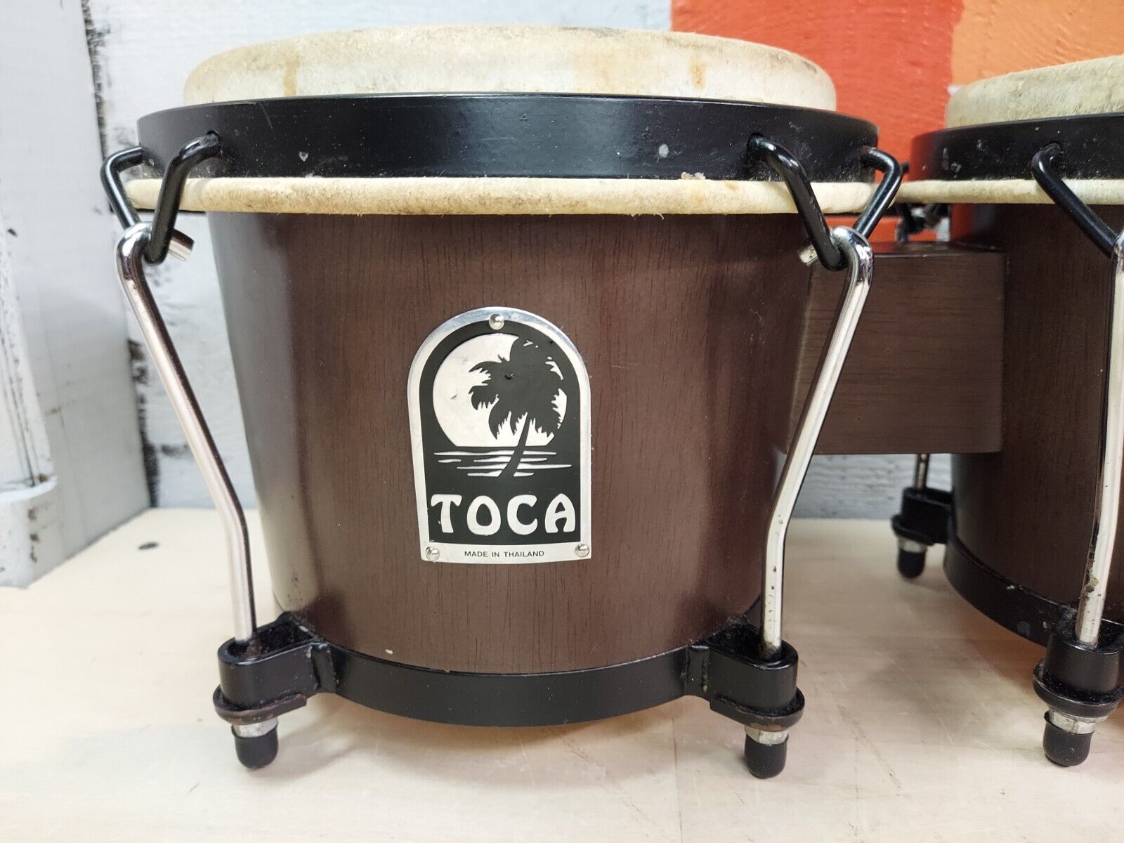 Toca Percussion Bongos Made In Thailand 2