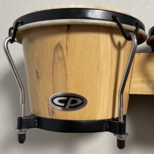 CP Cosmic Percussion Bongos 7” & 6” Drums Natural Wood Great Sound India - Image 5