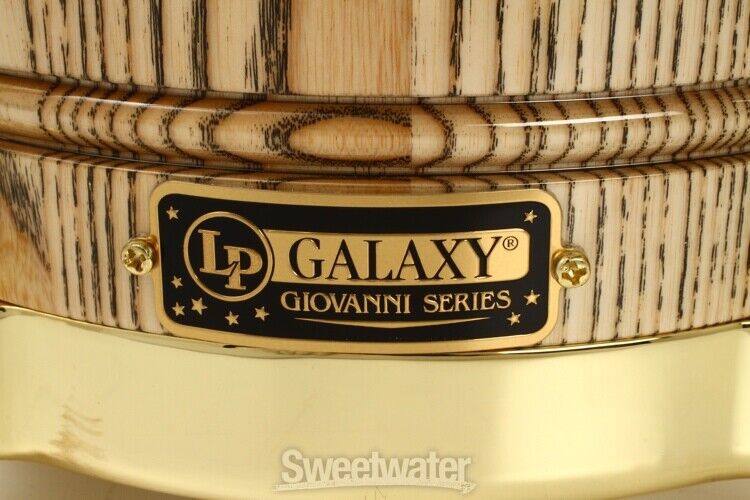 Latin Percussion Galaxy Giovanni Signature Bongos – Natural/Gold 10