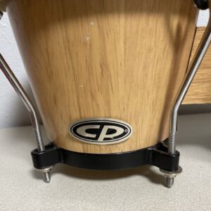 CP Cosmic Percussion Bongos 7” & 6” Drums Natural Wood Great Sound India - Image 11