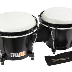 Gearlux Tunable Bongos - Black - Image 1