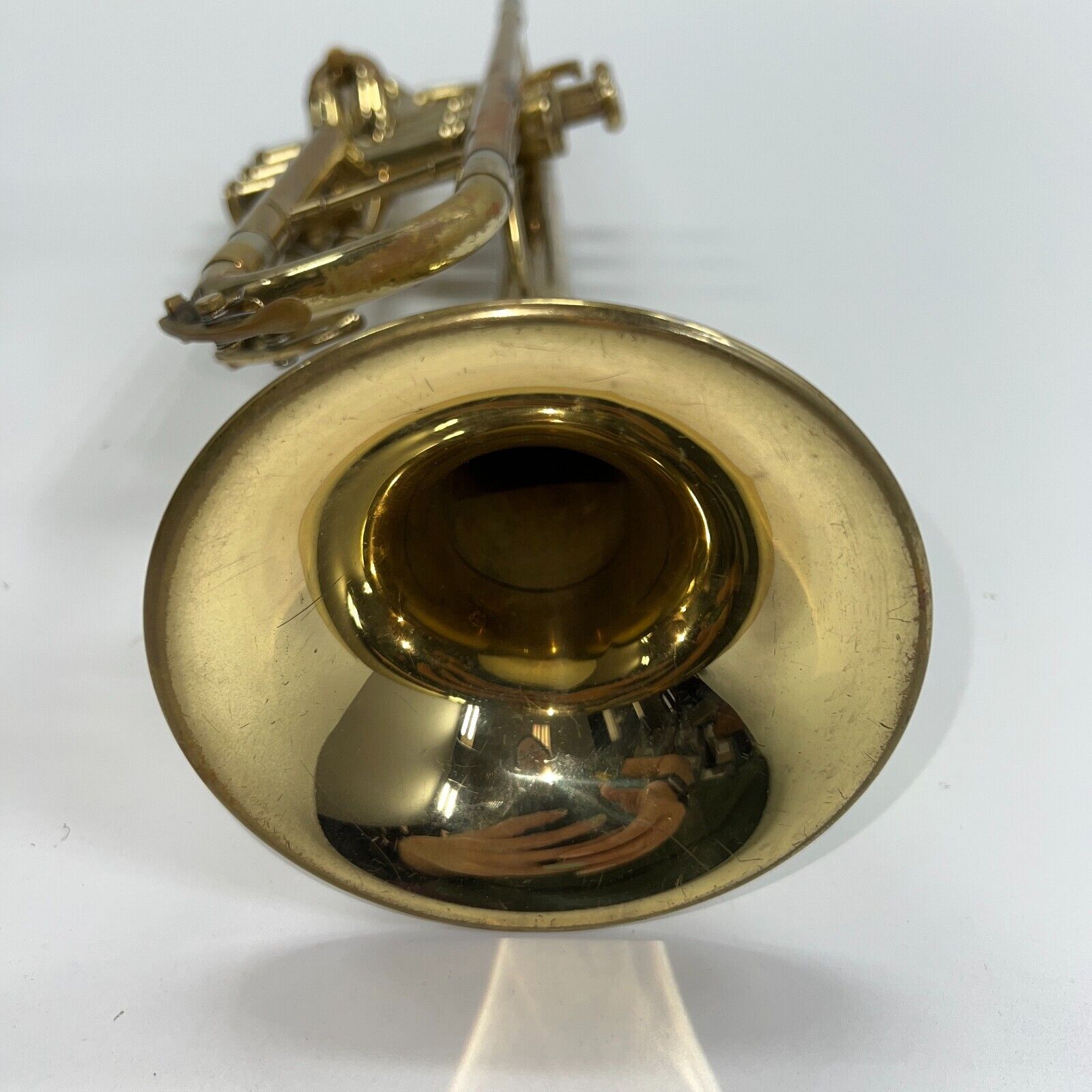 King 1501 U.S.A. Trumpet in Case for Restoration 10