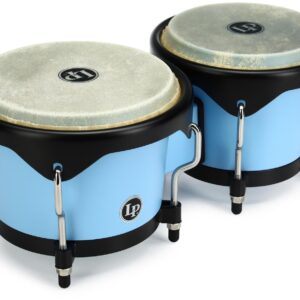Latin Percussion Discovery Bongo Set - Sonic Blue - Image 1