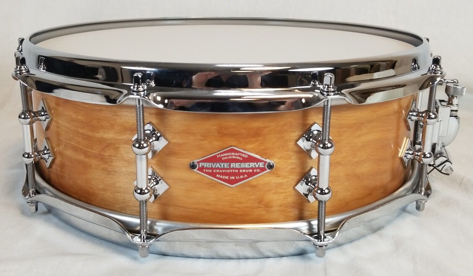 Craviotto Private Reserve Timeless Timber Birch 4.5″X14″ Snare Drum, #2 of 2, SS 2