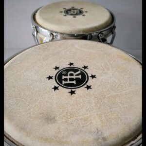 This Is A Set Hand Made HR El piernas Bongo From Colombia Natural Wood - Image 7