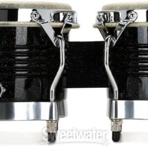 Latin Percussion Matador Wood Bongos - Black Nebula - Sweetwater Exclusive - Image 4