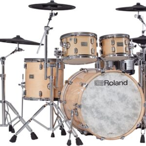 Roland VAD706 V-Drums Acoustic Design 706 5-Piece Electronic Drum Kit Pearl WHT - Image 1