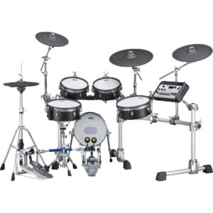 Yamaha DTX10K-M BF Electronic Drum Set - Black Forest - Image 1