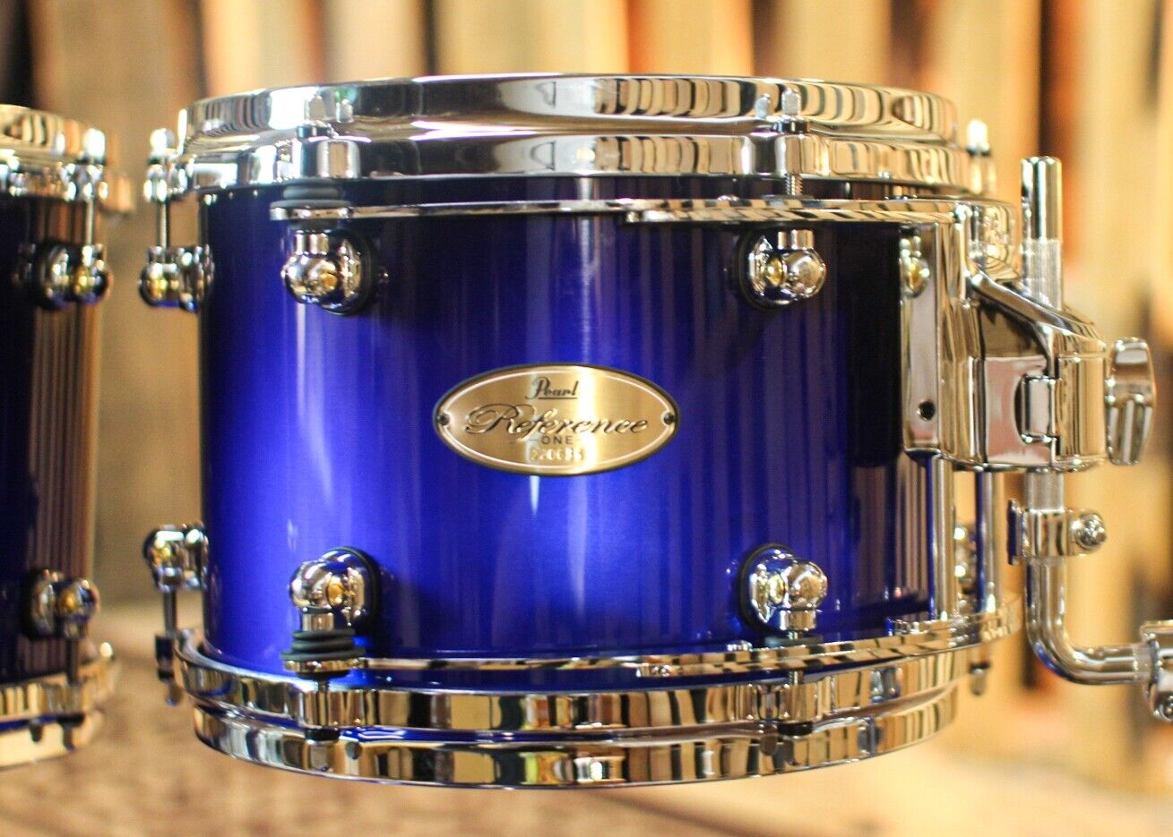 Pearl Reference One Kobalt Blue Fade Metallic Lacquer Drum Set – 22,10,12,16 4