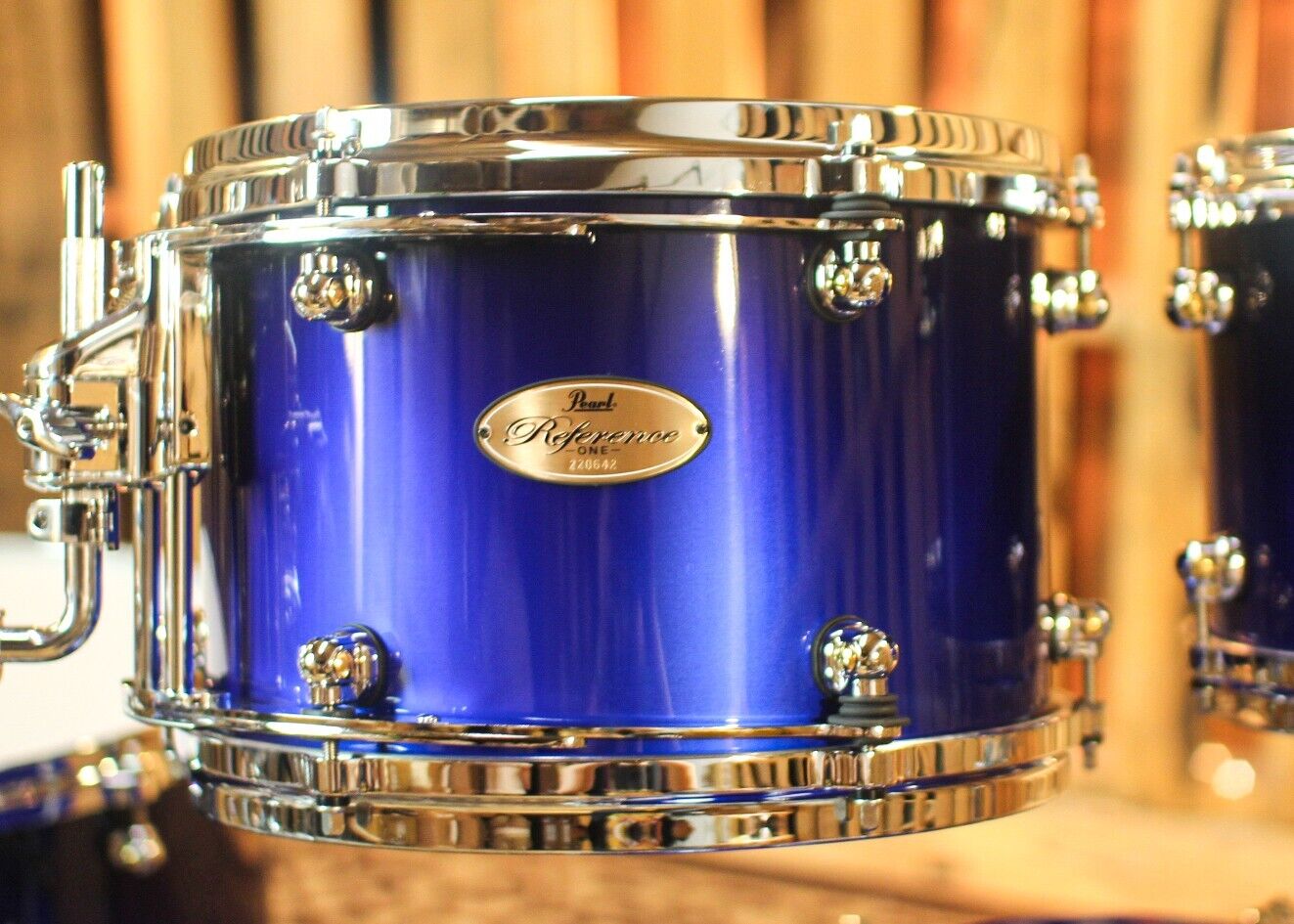 Pearl Reference One Kobalt Blue Fade Metallic Lacquer Drum Set – 22,10,12,16 5