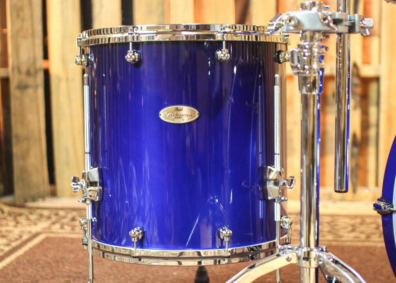 Pearl Reference One Kobalt Blue Fade Metallic Lacquer Drum Set – 22,10,12,16 6