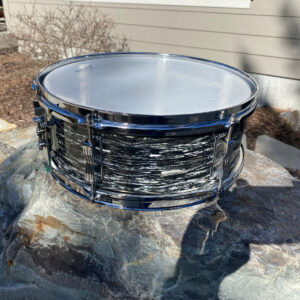 Ludwig Pioneer Snare Drum With Black Oyster Pearl Wrap - Image 5