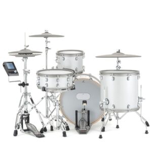 EFNOTE EFNOTE7 4-Piece Acoustic Designed Electronic Drum Set - White Sparkle - Image 1