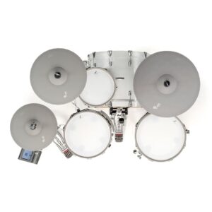 EFNOTE EFNOTE7 4-Piece Acoustic Designed Electronic Drum Set - White Sparkle - Image 3