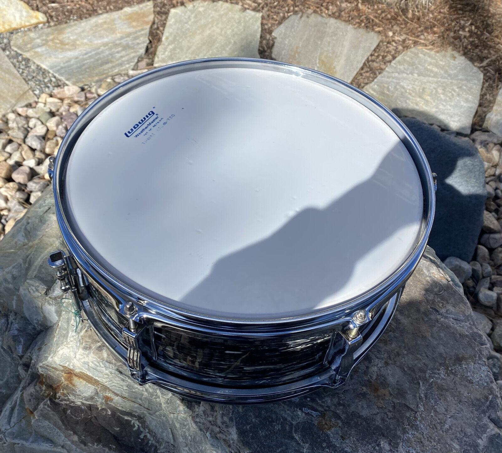 Ludwig Pioneer Snare Drum With Black Oyster Pearl Wrap 6