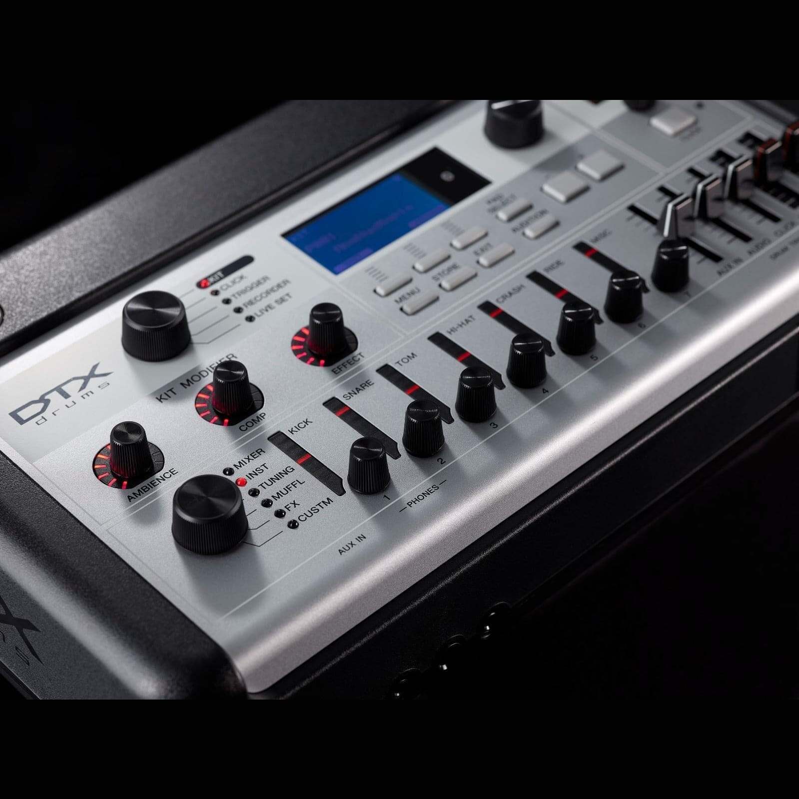 Yamaha DTX10K-M BF Electronic Drum Set Black Forest 8
