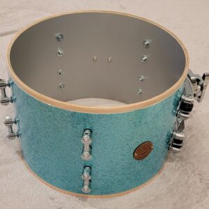 Gretsch New Classic Maple 2012 Limited Reserve 4pc Shell Pack Turquoise Sparkle! - Image 4