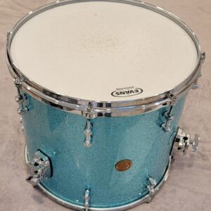 Gretsch New Classic Maple 2012 Limited Reserve 4pc Shell Pack Turquoise Sparkle! - Image 5