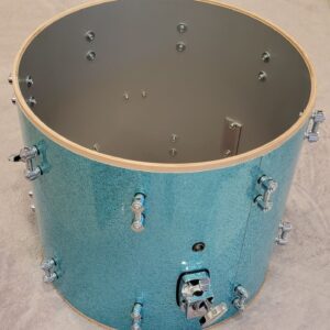 Gretsch New Classic Maple 2012 Limited Reserve 4pc Shell Pack Turquoise Sparkle! - Image 6