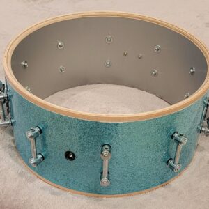 Gretsch New Classic Maple 2012 Limited Reserve 4pc Shell Pack Turquoise Sparkle! - Image 9