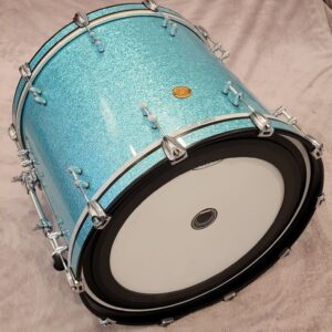 Gretsch New Classic Maple 2012 Limited Reserve 4pc Shell Pack Turquoise Sparkle! - Image 11