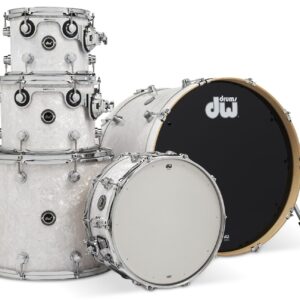 DW DEKTFP05 Acoustic/Electronic Convertible 5-Piece Drum Kit - Black Galaxy - Image 2