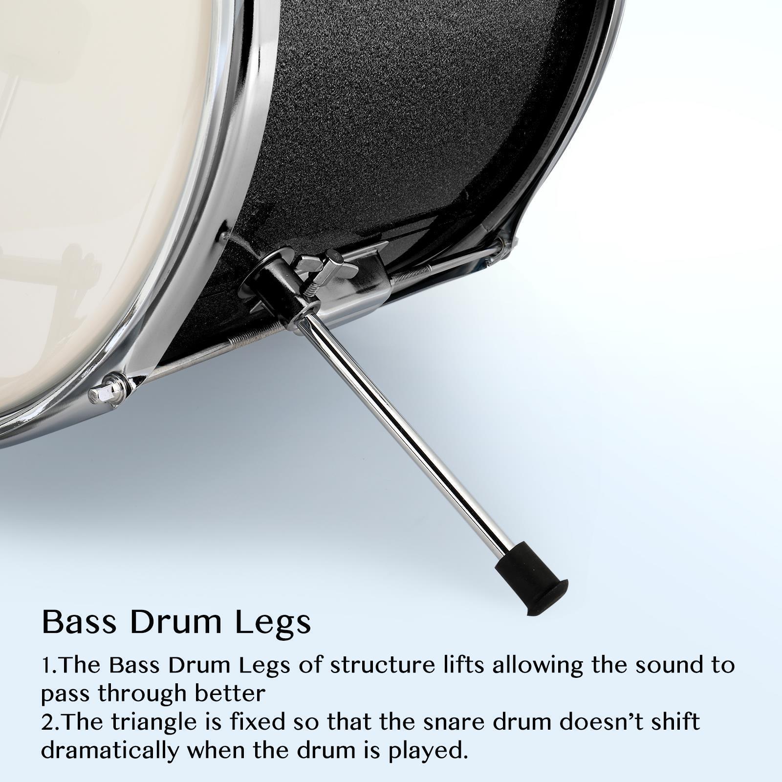 Ktaxon 5-Piece 14″ x 10″ Junior Drum Percussion Kit for Child DIY Starter 7