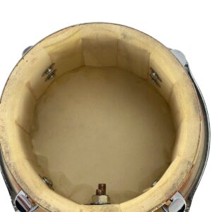 Zension 7" and 8" BONGO DRUMS - Latin Percussion Bongos Set Cowhide Tuning Key - Image 7
