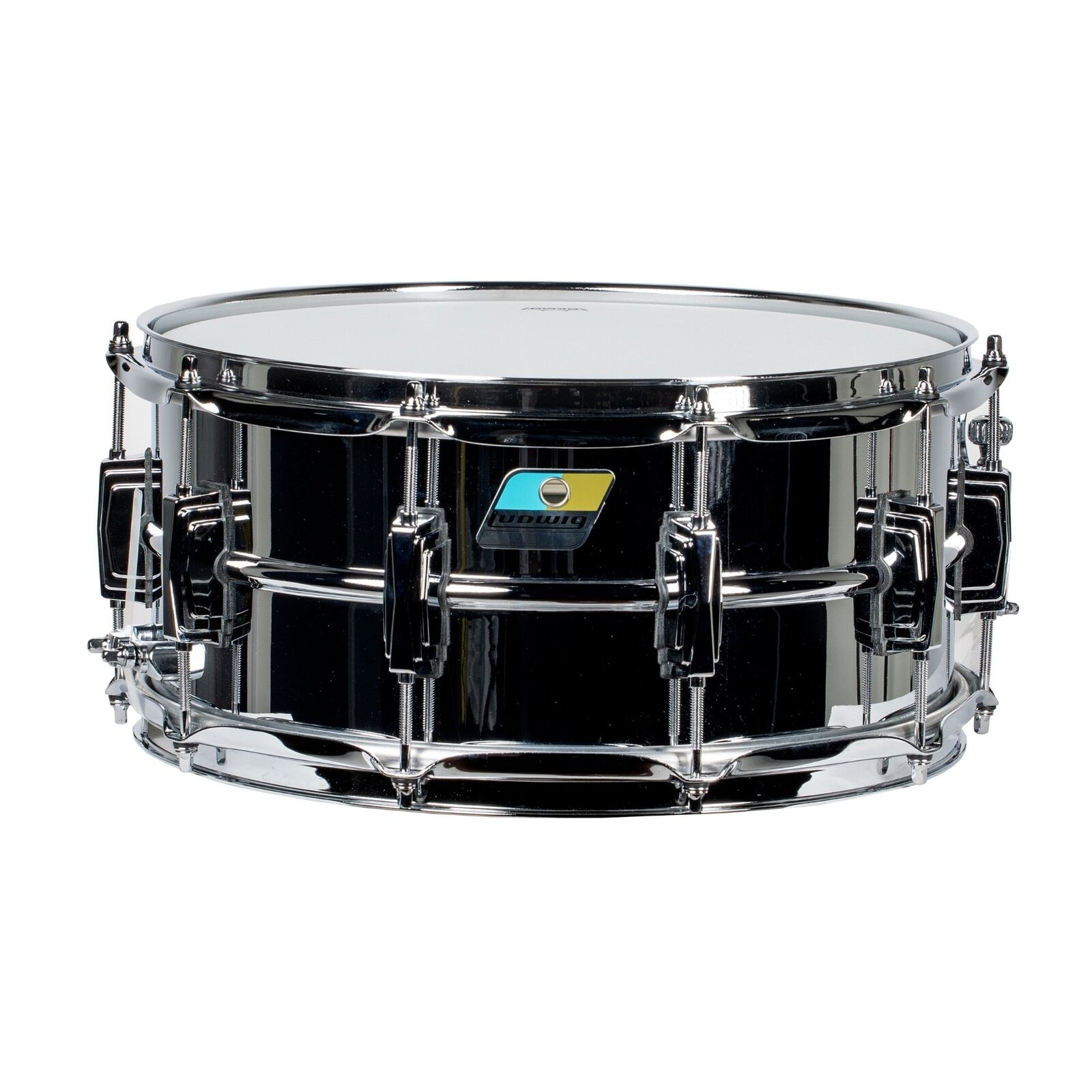 Ludwig LM402 Supraphonic 6.5×14 Metal Snare Drum – B Stock – 1