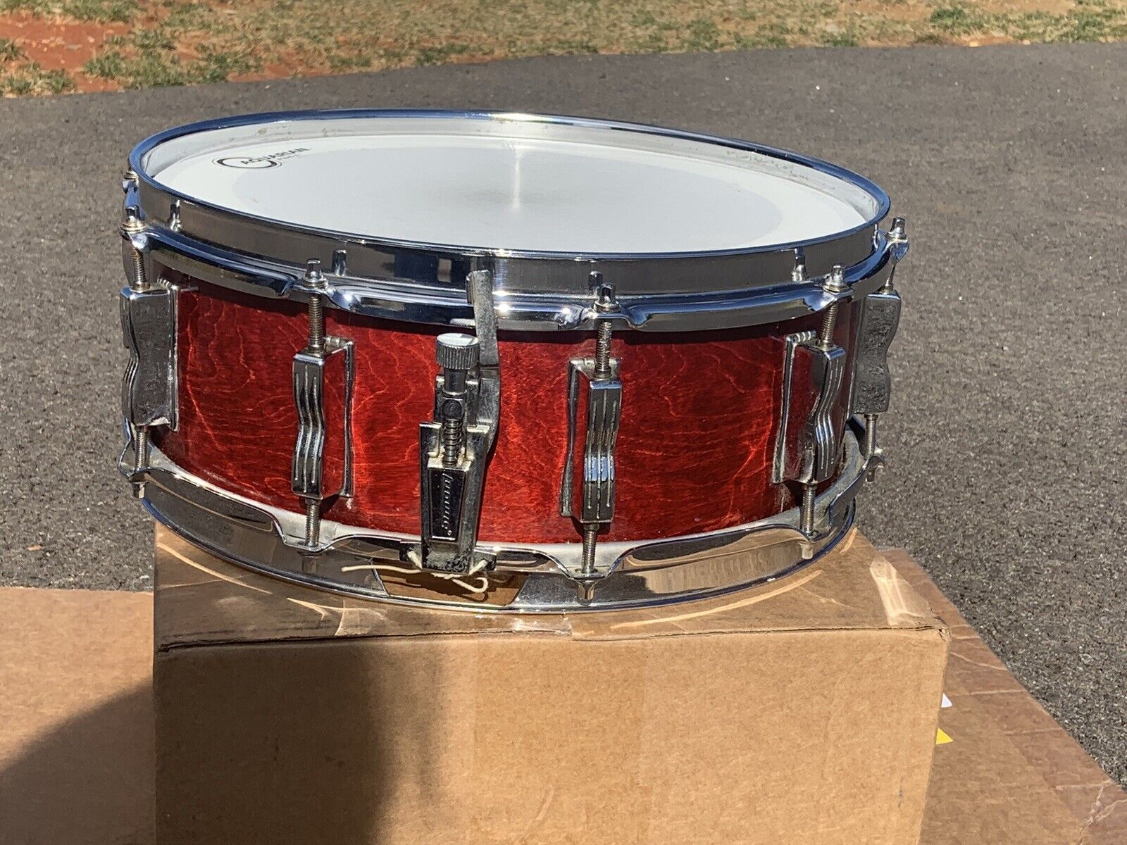 Ludwig 1980’s Maple 10 Lug 5×14 Snare Drum 4
