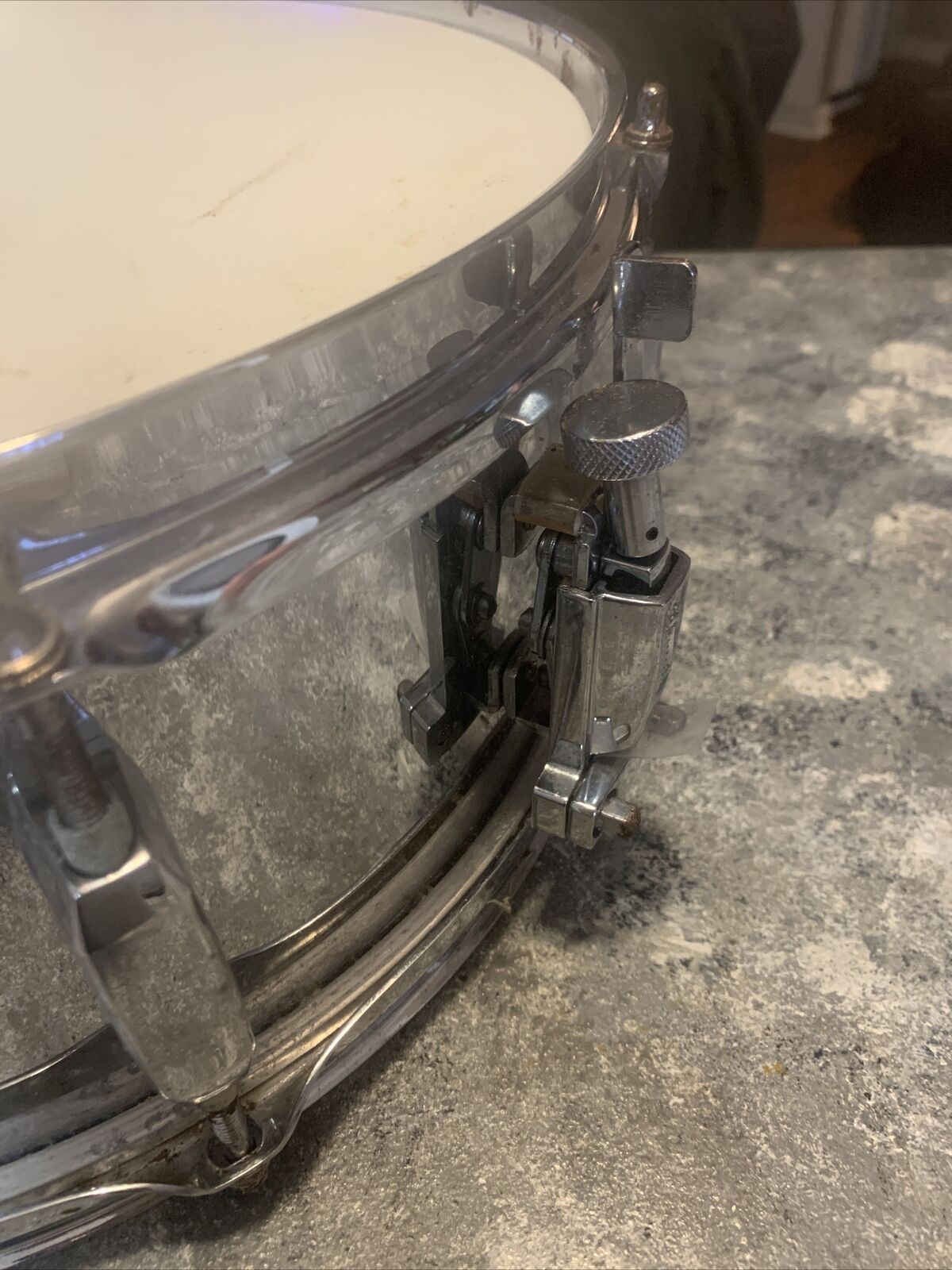 Pearl 13.5″ X 6 Snare Drum SS Steel Shell Sounds Great 4