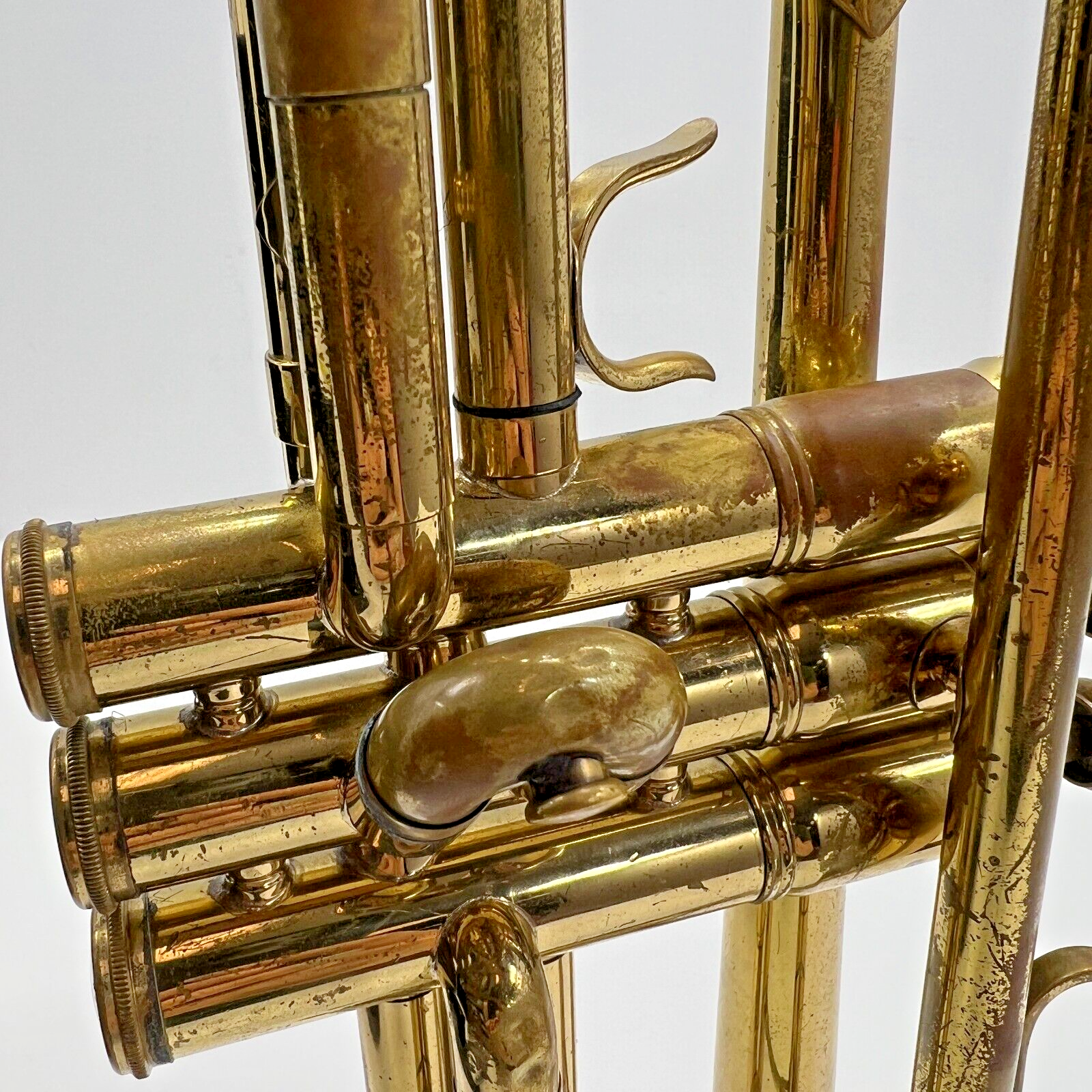King 1501 U.S.A. Trumpet in Case for Restoration 5