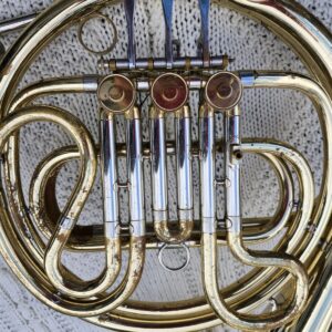 French Horn, King 1156 Single Key F with Eb Slide & Hard Case, circa, circa 1977 - Image 7