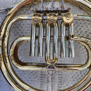 French Horn, King 1156 Single Key F with Eb Slide & Hard Case, circa, circa 1977 - Image 8