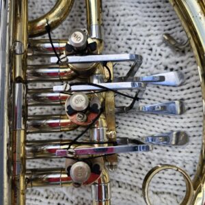 French Horn, King 1156 Single Key F with Eb Slide & Hard Case, circa, circa 1977 - Image 9