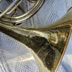 French Horn, King 1156 Single Key F with Eb Slide & Hard Case, circa, circa 1977 - Image 13