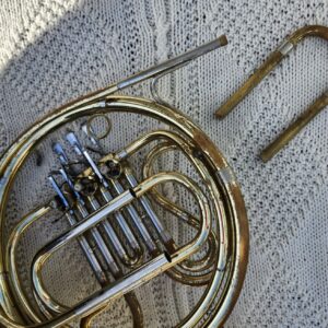 French Horn, King 1156 Single Key F with Eb Slide & Hard Case, circa, circa 1977 - Image 14