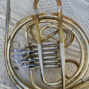 French Horn, King 1156 Single Key F with Eb Slide & Hard Case, circa, circa 1977 - Image 18