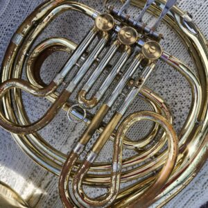 French Horn, King 1156 Single Key F with Eb Slide & Hard Case, circa, circa 1977 - Image 19