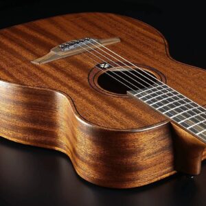 Lag TRAVEL-KAE Massive Khaya Top & Neck 6-String Acoustic-Electric Guitar w/Case - Image 2