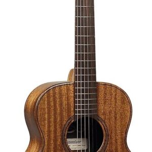 Lag TRAVEL-KAE Massive Khaya Top & Neck 6-String Acoustic-Electric Guitar w/Case - Image 5