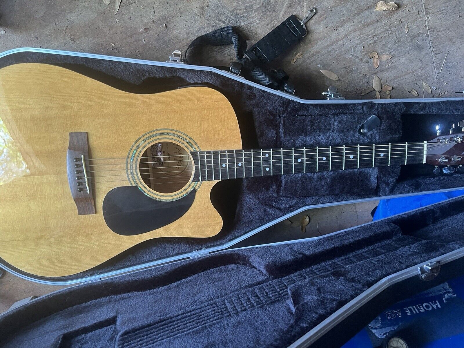 ZAGER ez-play ACOUSTIC GUITAR, (ZAD-20CE) 1