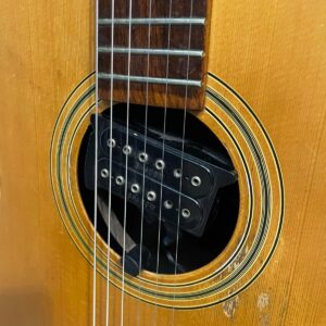 Kimbara Acoustic Guitar with Pick-Up / 1970's Guitar - Image 3