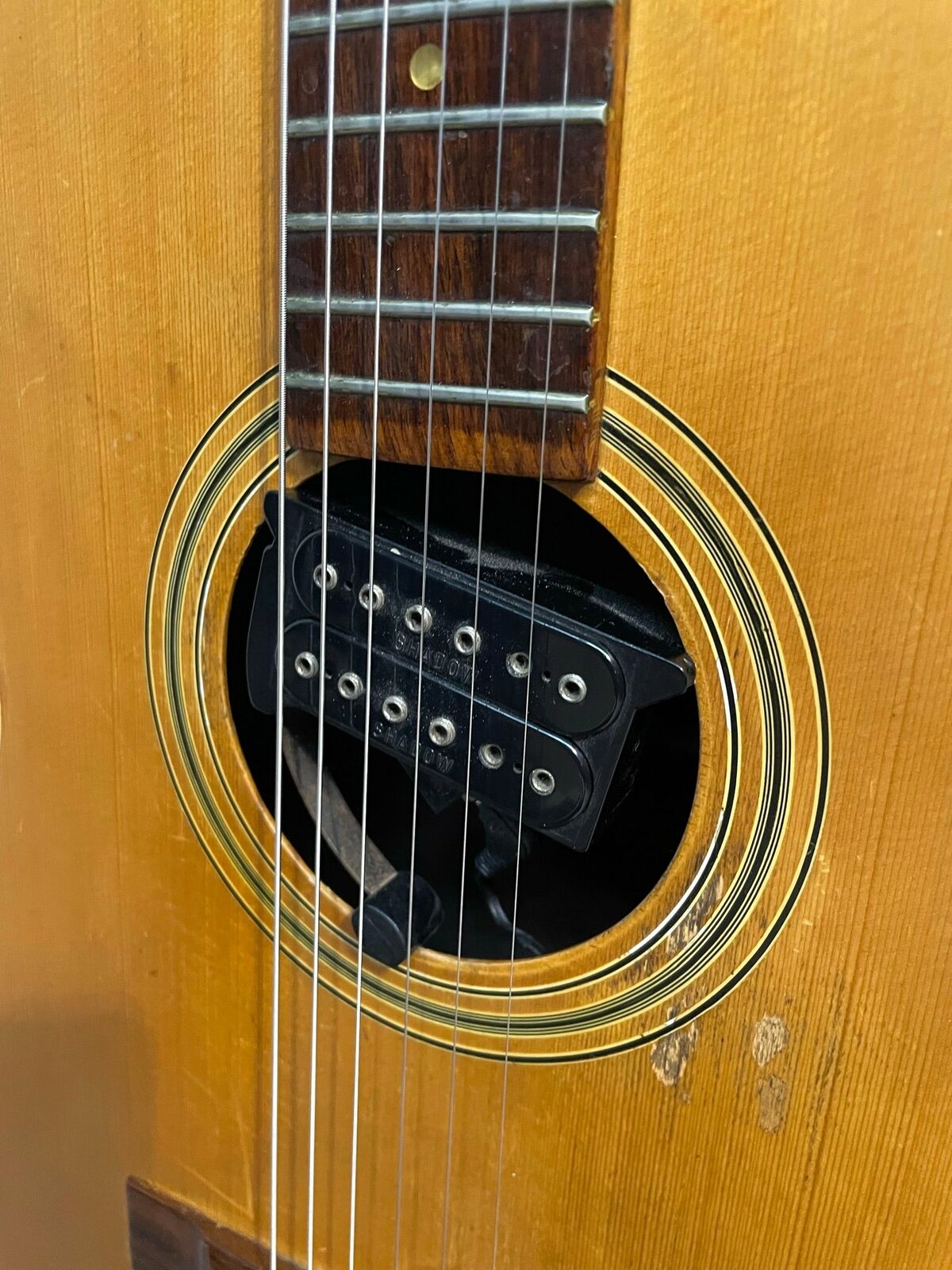 Kimbara Acoustic Guitar with Pick-Up / 1970’s Guitar 3