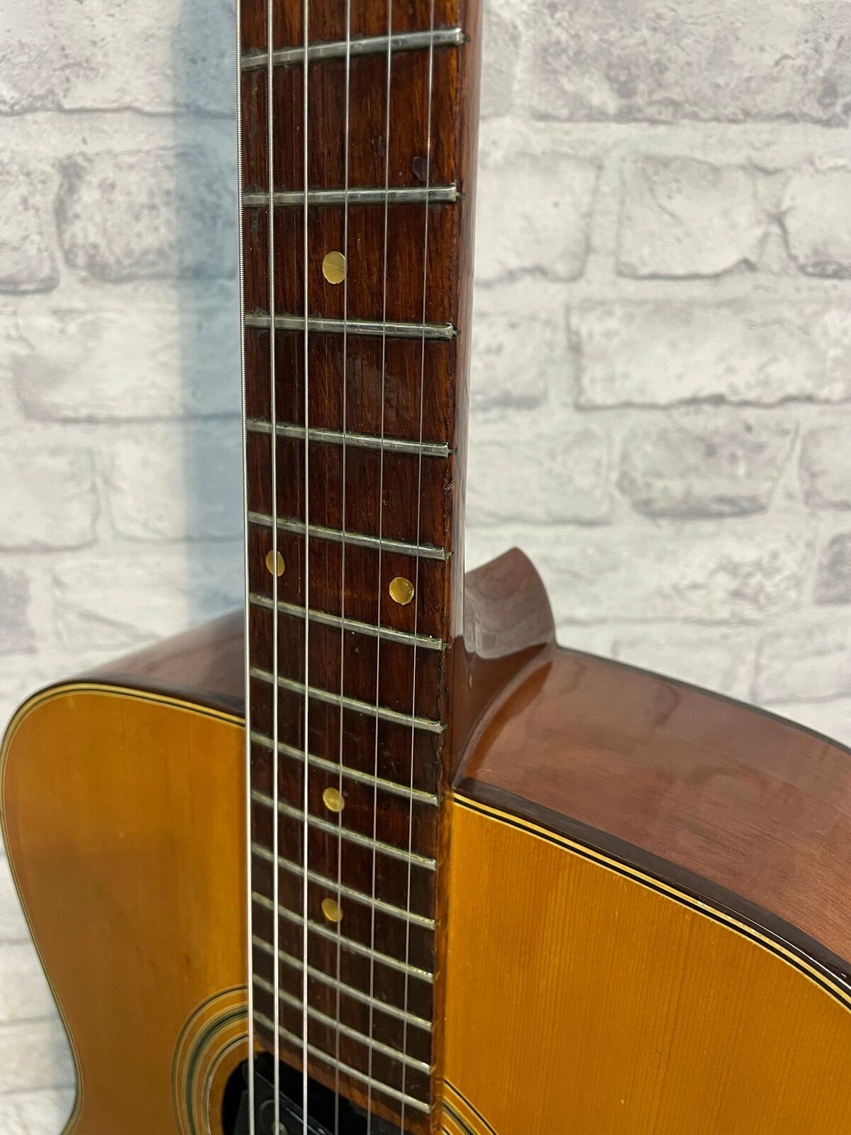 Kimbara Acoustic Guitar with Pick-Up / 1970’s Guitar 4