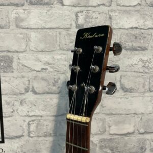 Kimbara Acoustic Guitar with Pick-Up / 1970's Guitar - Image 5