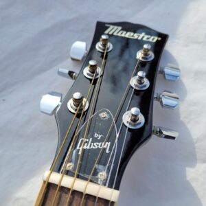 Gibson Maestro Concert Acoustic Guitar Wood 6 String Guitar with Case - Image 5