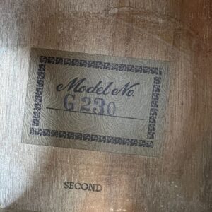 Vintage Checkmate Acoustic 6 String Guitar G230 - Image 3